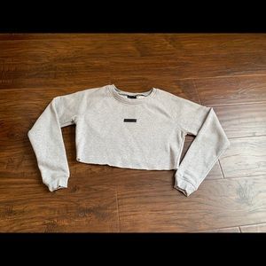 Alphalete identity cropped sweater